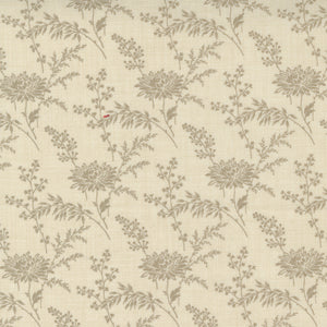 French General Taupe Wildflowers on Cream - 13914-17