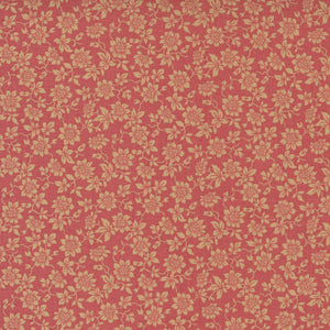 French General Taupe Flower & Vines on Rose - 13915-13