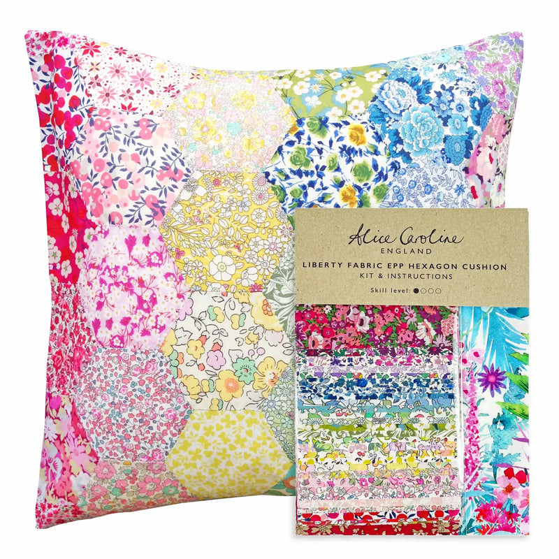EPP Hexagon Cushion Kit - Alice Caroline Liberty Tana Lawn Kit