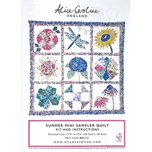 Summer Mini Sampler Quilt Kit - Alice Caroline Liberty Tana Lawn Kit