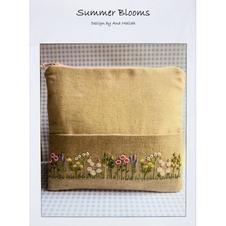 Summer Blooms Zip Pouch - Design by Ana Mallah