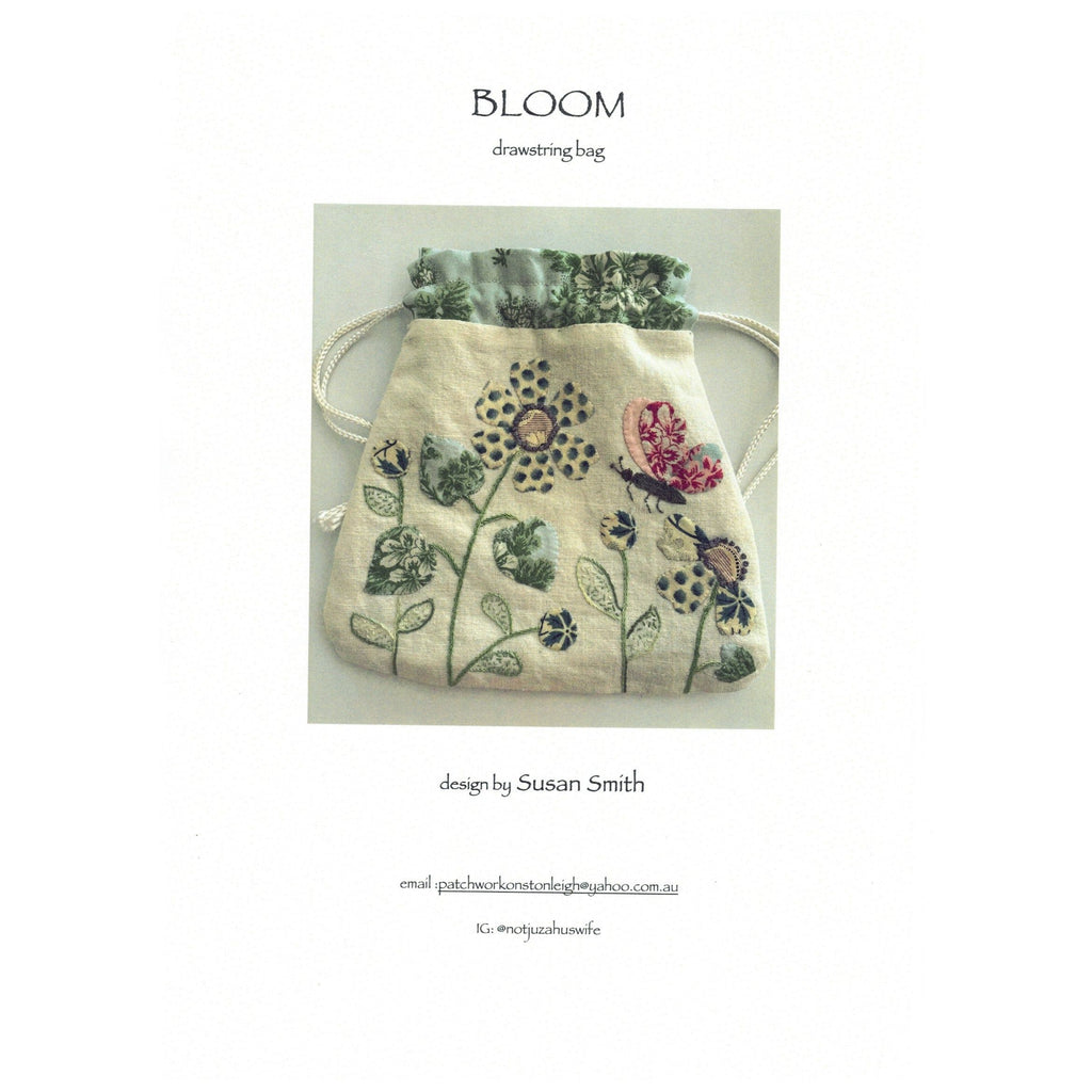 Bloom Drawstring Bag - A Susan Smith Design