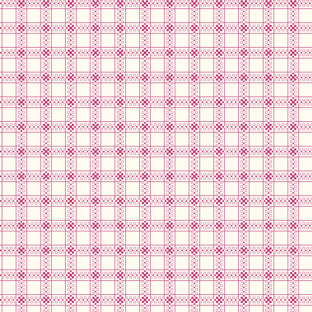 Pink Check Print DH2015 Pink - Stonleigh