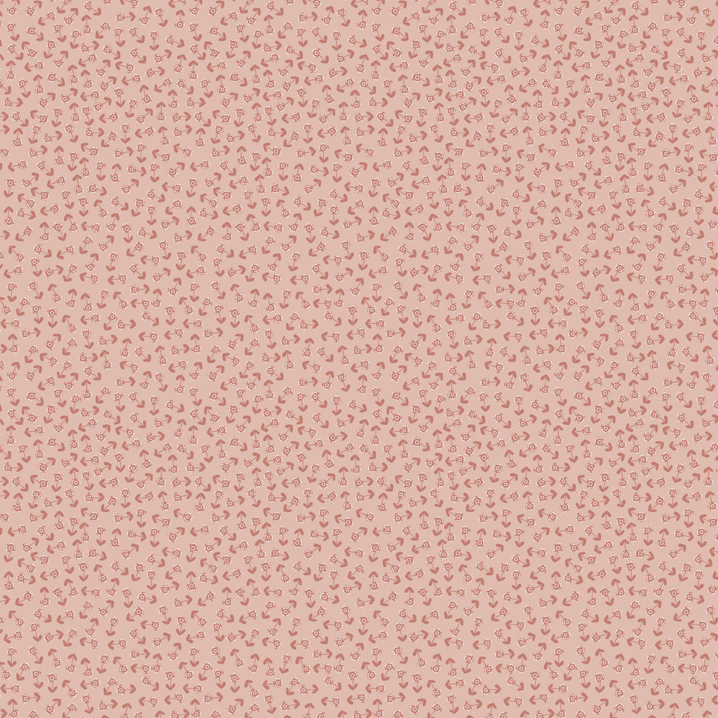 Birdhouse Basics Small Stalk on Pink Background - The Birdhouse DV3421