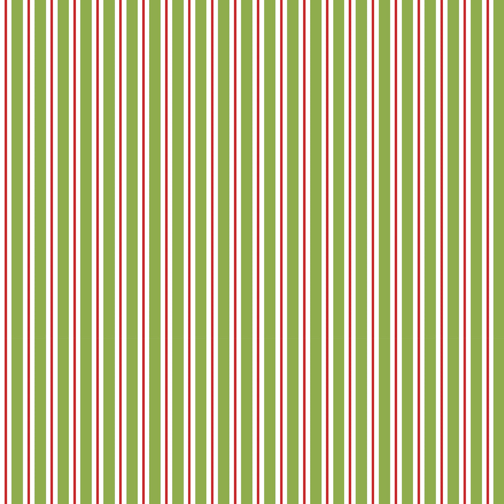 Christmas in Australia - Red, Whtie and Green stripe RT Basics DV3983