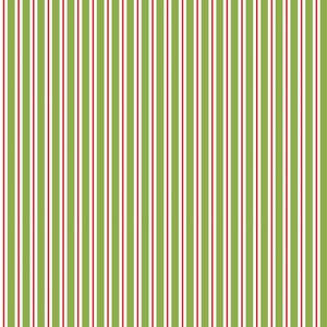 Christmas in Australia - Red, Whtie and Green stripe RT Basics DV3983
