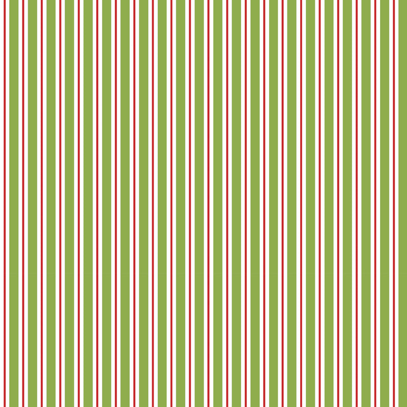 Christmas in Australia - Red, Whtie and Green stripe RT Basics DV3983