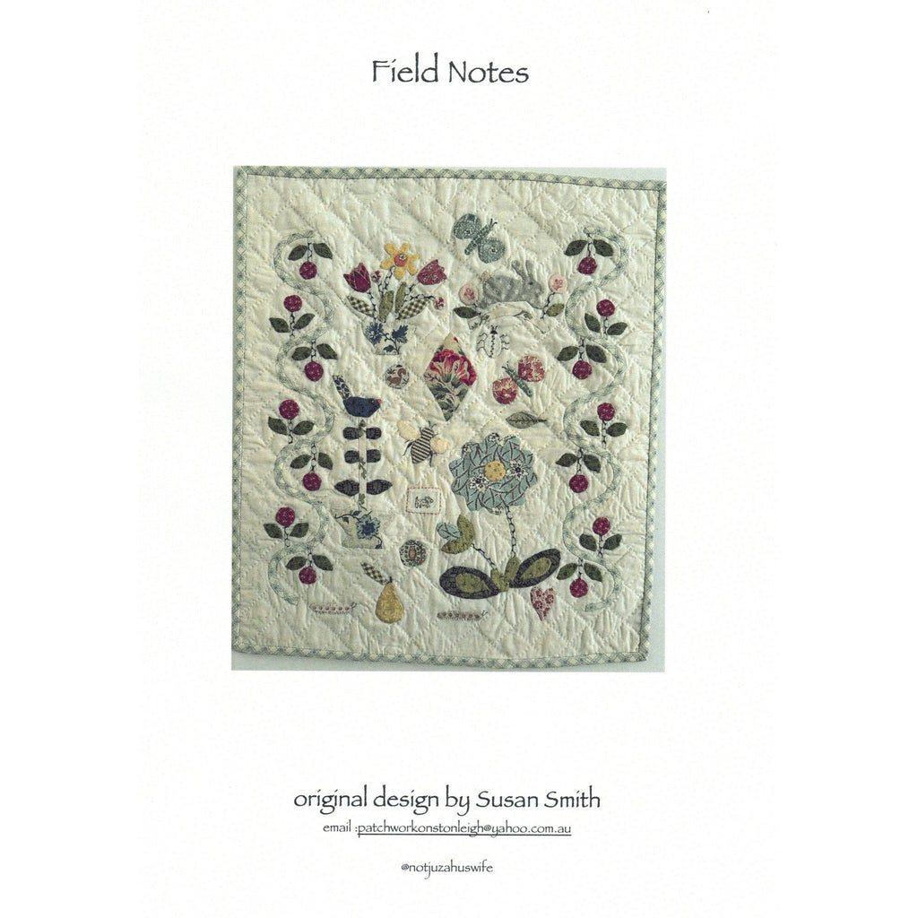 Field Notes Quilt - A Susan Smith Design