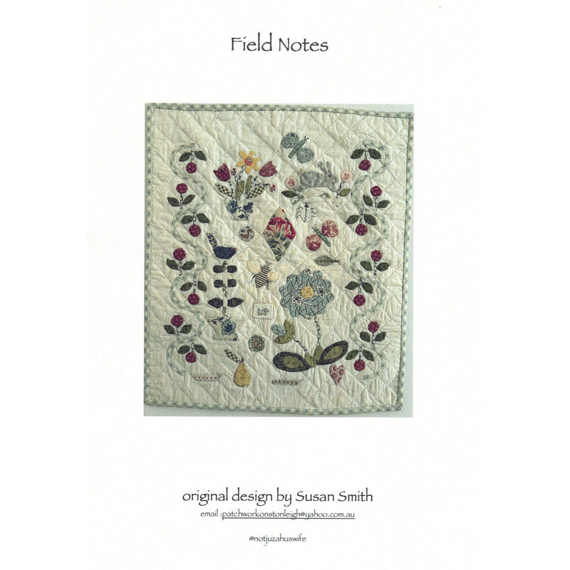 Field Notes Quilt - A Susan Smith Design
