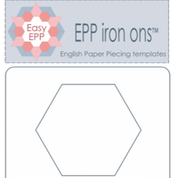 Hexagon HNK EPP Iron On Papers - Choose your size
