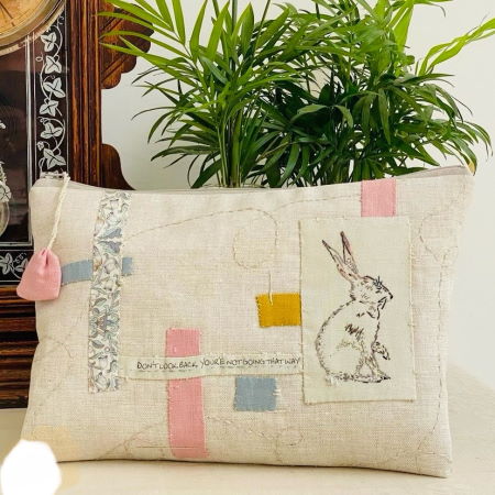 'The Rambling HARE Purse' Starter Kit - Hare's Nest Stitchery Kit