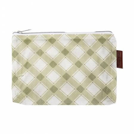 Mini Olive Mad for Plaid Project Bag It's Sew Emma
