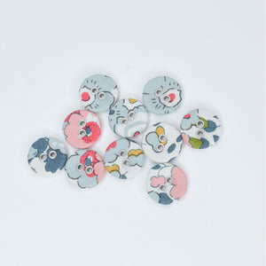 16mm Betsy P Liberty Tana Lawn Buttons
