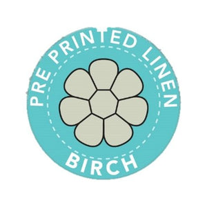Field of Blooms Pre-Printed Linen ONLY - A Lilabelle Lane Creation