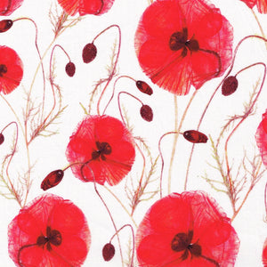Hannah's Poppy V - Alice Caroline Exclusive Liberty Tana Lawn Fabric