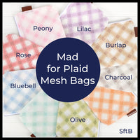 Mad for Plaid Mesh Project Bag It's Sew Emma