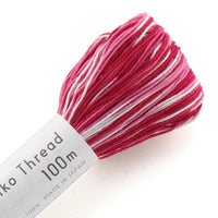 100m Skein Olympus Sashiko Thread - Solid & Variegated Colours