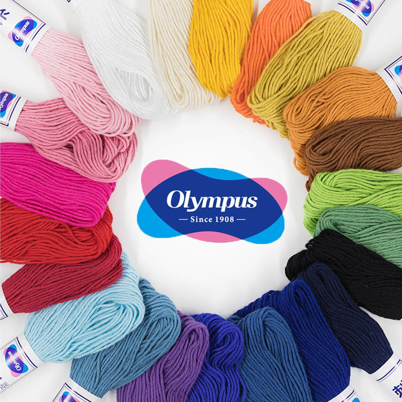 20m Skein Olympus Sashiko Thread - Solid Colours