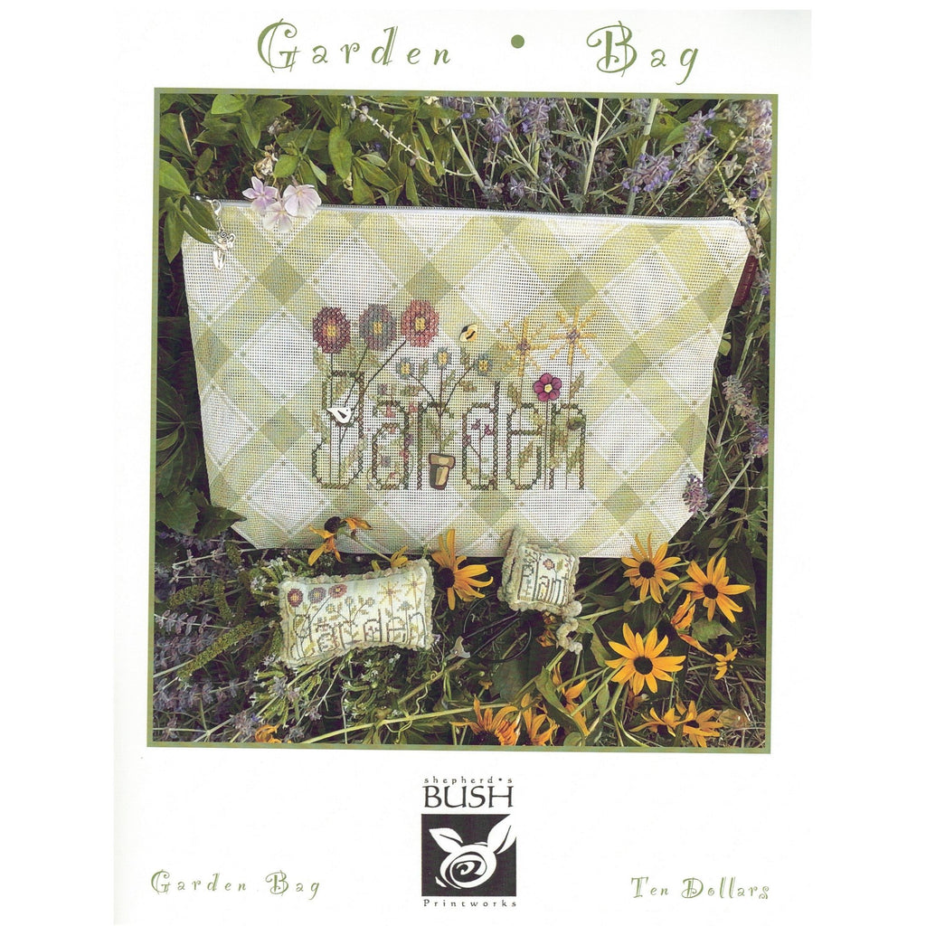 Garden Bag Cross Stitch Pattern by Shepherd's Bush