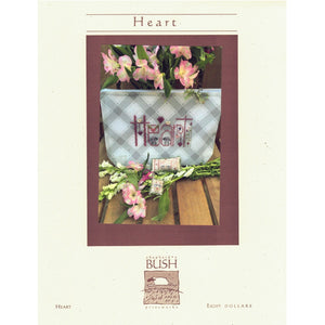 Heart Bag Cross Stitch Pattern by Shepherd's Bush