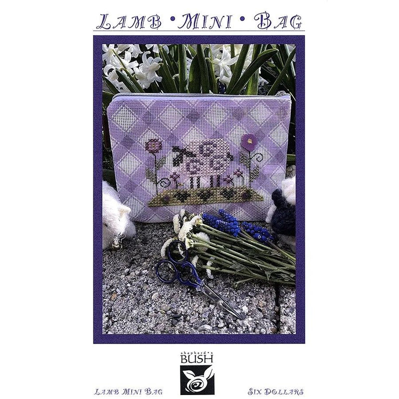 Lamb Mini Bag Cross Stitch Pattern by Shepherd's Bush