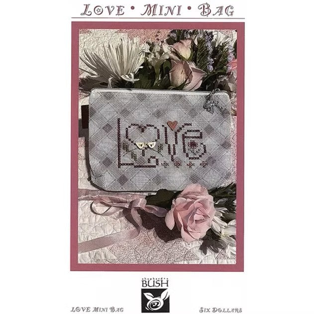 Love Mini Bag Cross Stitch Pattern by Shepherd's Bush