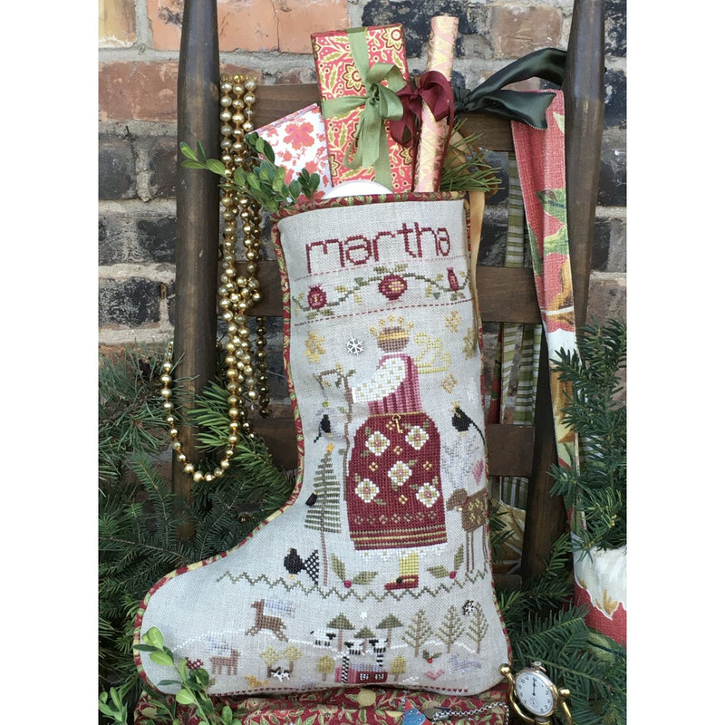 Martha's Christmas Stocking - Shepherd's Bush Design