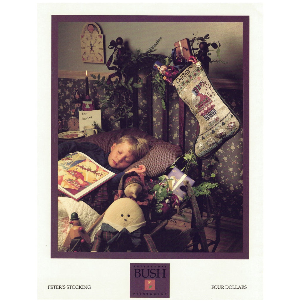 Peter's Christmas Stocking - Shepherd's Bush Design