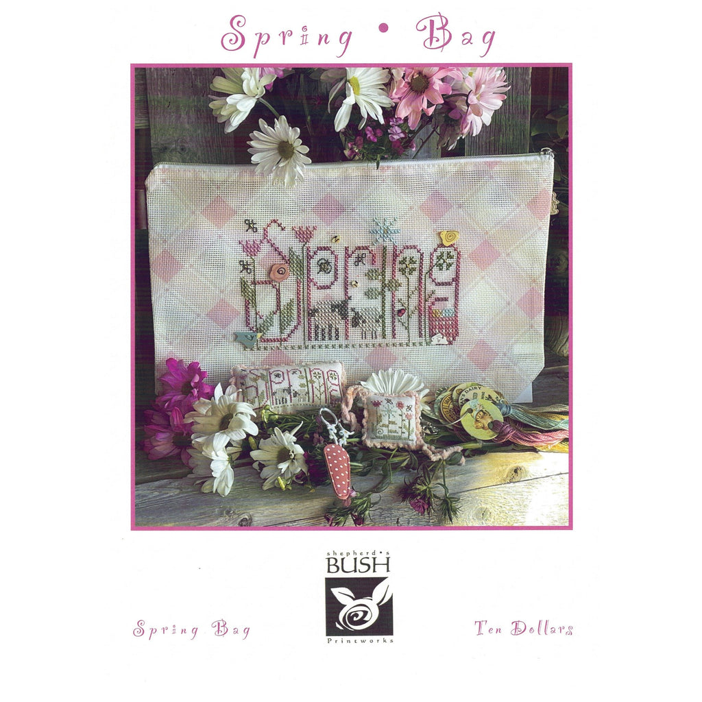Spring Bag Cross Stitch Pattern by Shepherd's Bush