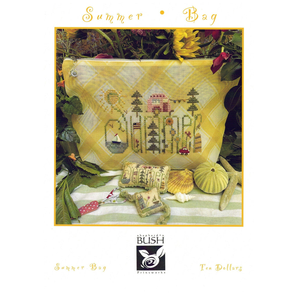 Summer Bag Cross Stitch Pattern by Shepherd's Bush