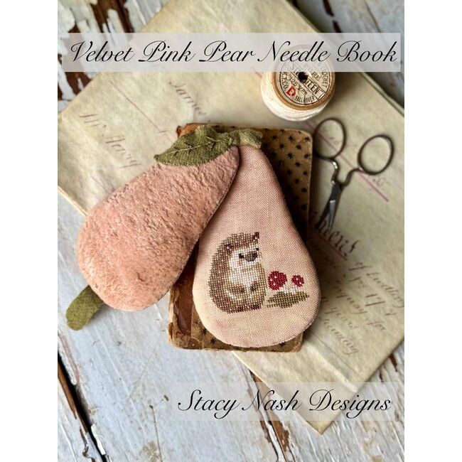 Velvet Pink Pear - Animal Crackers Series by Stacey Nash Designs