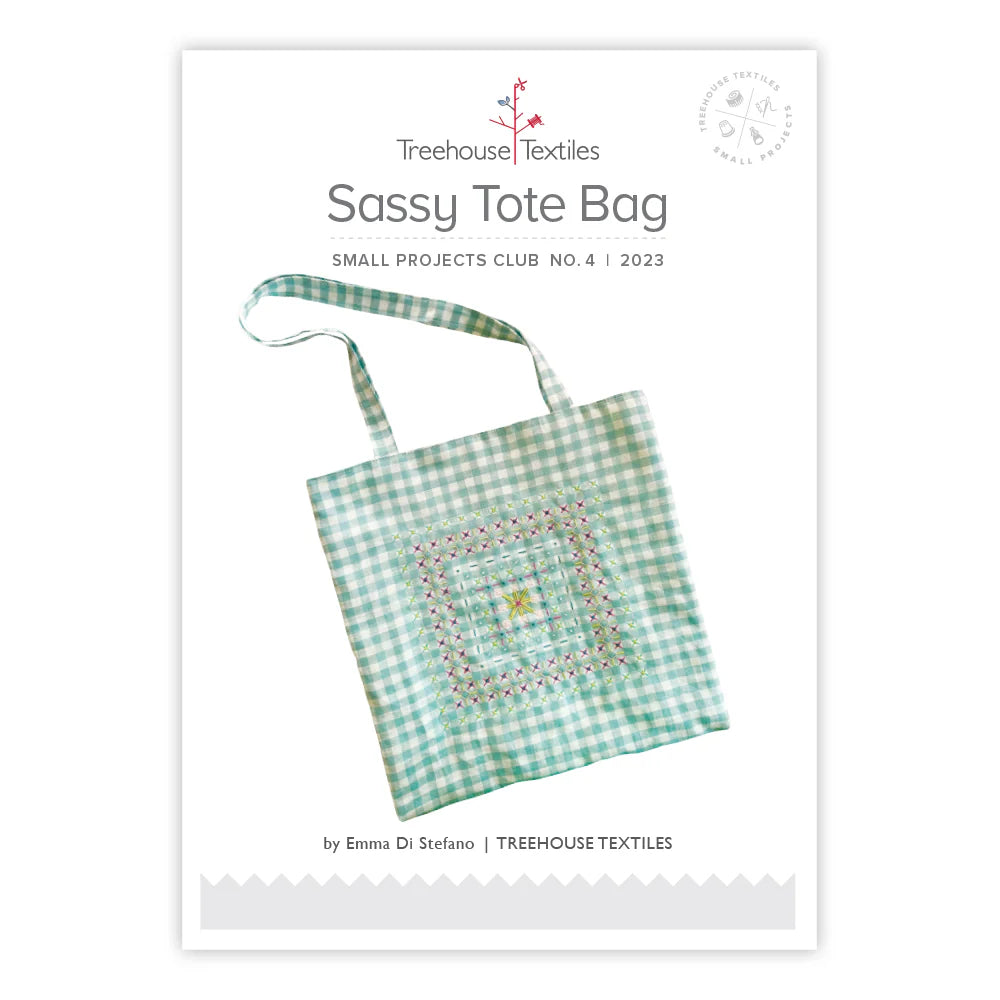 Sassy Tote Bag Kit - A Treehouse Textiles Design