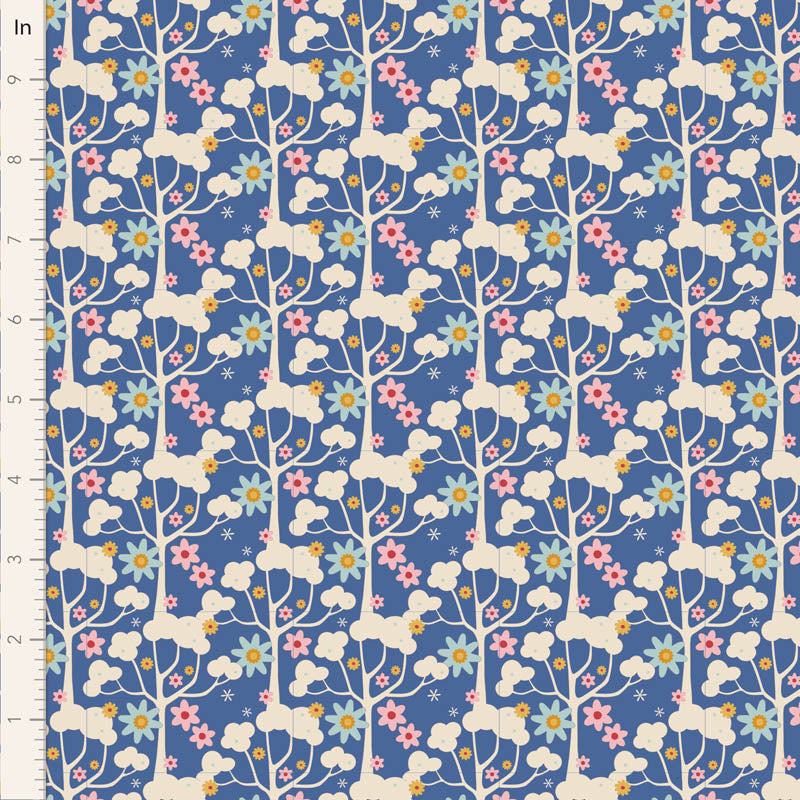 Wildgarden Blue 100552 - Tilda Jubilee Collection