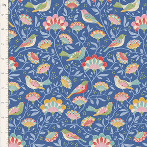 Bird Tree Blue 100554 - Tilda Jubilee Collection