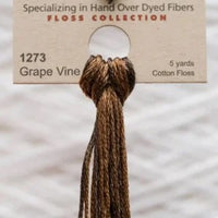 Grape Vine 1273 Weeks Dye Works 6-Strand Hand-Dyed Embroidery Floss
