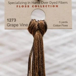 Grape Vine 1273 Weeks Dye Works 6-Strand Hand-Dyed Embroidery Floss