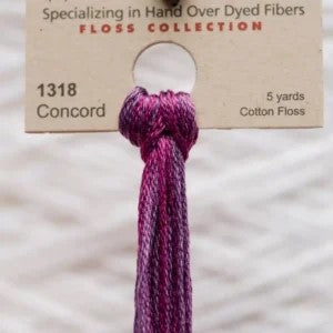 Concord 1318 Weeks Dye Works 6-Strand Hand-Dyed Embroidery Floss