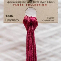 Raspberry 1336 Weeks Dye Works 6-Strand Hand-Dyed Embroidery Floss