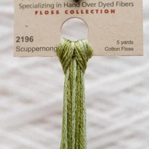 Scuppernong 2196 Weeks Dye Works 6-Strand Hand-Dyed Embroidery Floss