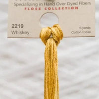 Whiskey 2219 Weeks Dye Works 6-Strand Hand-Dyed Embroidery Floss