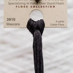 Mascara 3910 Weeks Dye Works 6-Strand Hand-Dyed Embroidery Floss