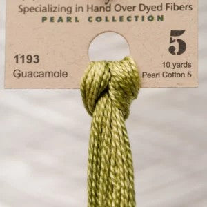 Guacamole 1193 Weeks Dye Works Perle 5 Thread