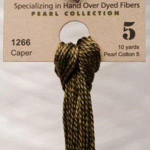 Caper 1266 Weeks Dye Works Perle 5 Thread