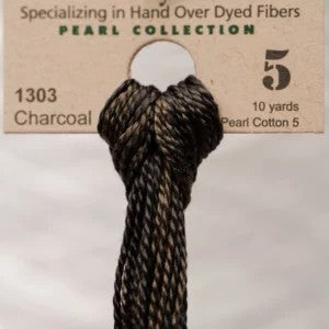 Charcoal 1303 Weeks Dye Works Perle 5 Thread