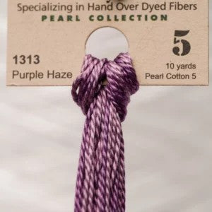 Purple Haze 1313 Weeks Dye Works Perle 5 Thread