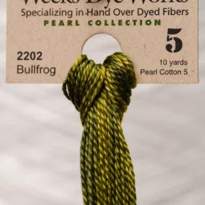 Bullfrog 2202 Weeks Dye Works Perle 5 Thread