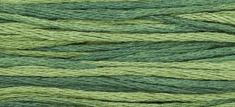 Collards 1277 Weeks Dye Works 6-Strand Hand-Dyed Embroidery Floss
