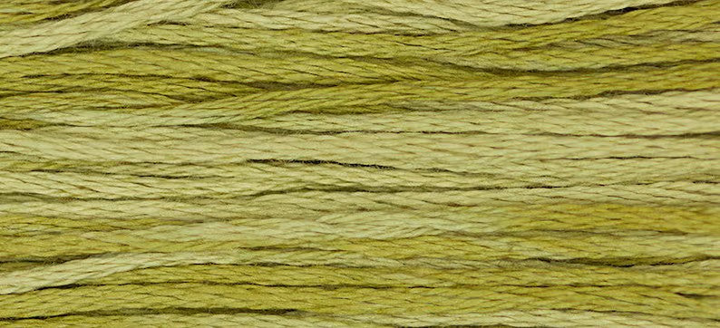 Guacamole 1193 Weeks Dye Works 6-Strand Hand-Dyed Embroidery Floss