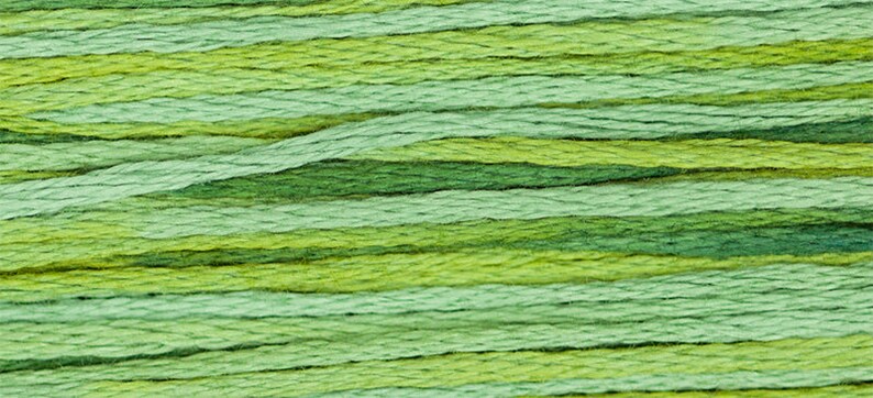 Lucky 4111 Weeks Dye Works 6-Strand Hand-Dyed Embroidery Floss