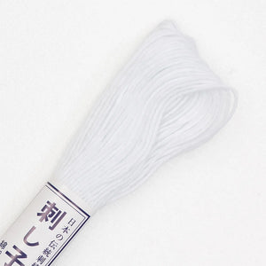 20m Skein Olympus Sashiko Thread - Solid Colours